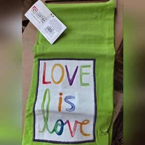 Colorful Kids Accessory with 'Love is Love' Design